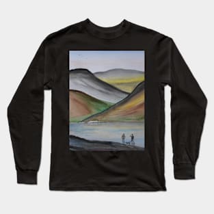 Abstract Lakeland Long Sleeve T-Shirt